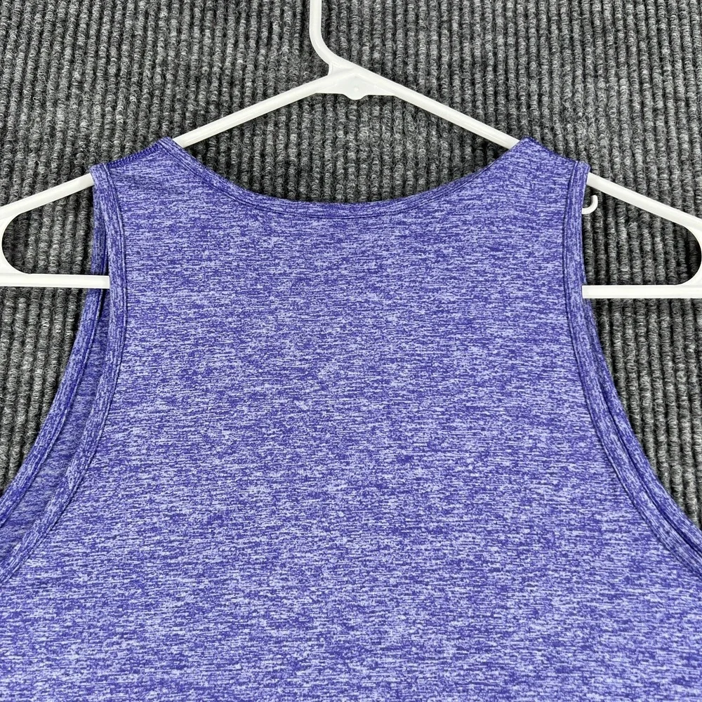 Nike Tank Top Shirt Womens XL Extra Large Purple Sleeveless Dri Fit Training Gym